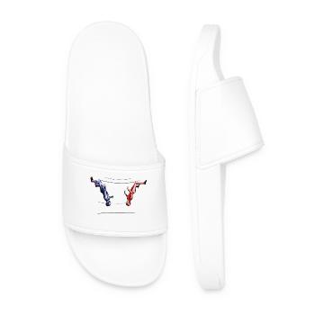 bodyflying - Men’s Pool Sliders - white - Front
