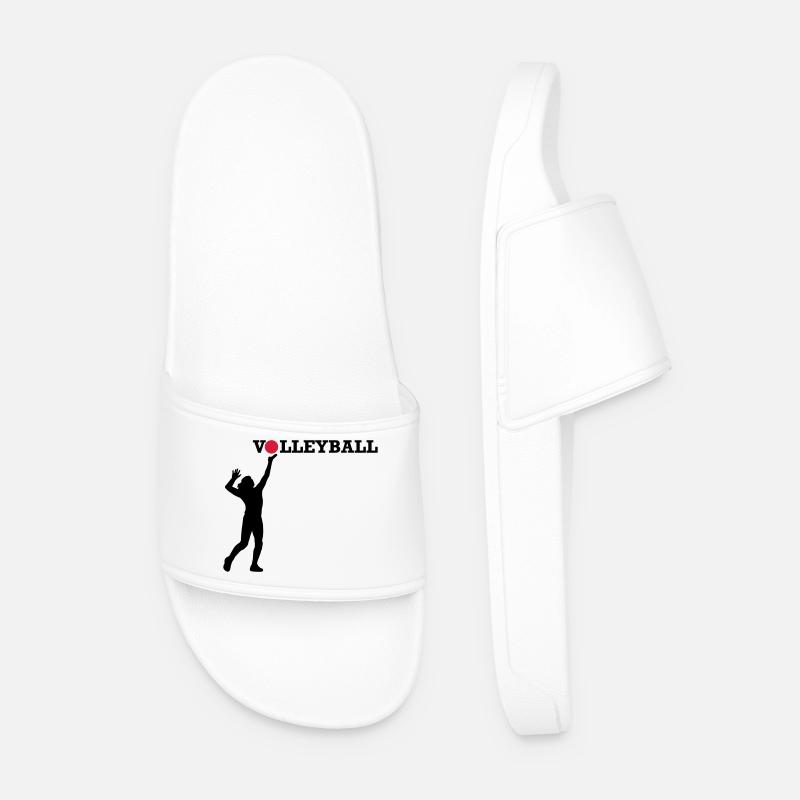 Volleyball - Männer Badelatschen - Weiß