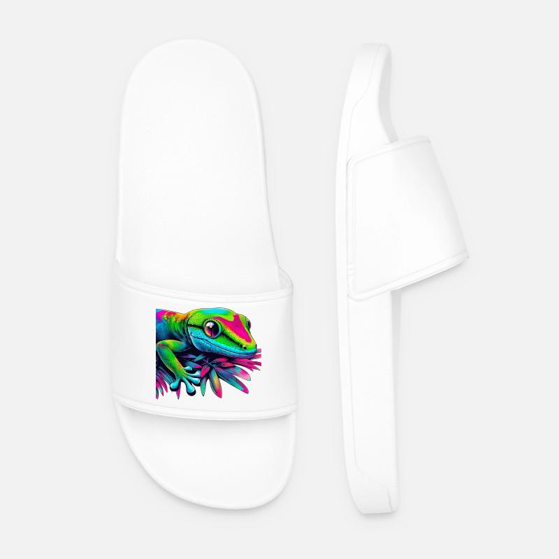 Gecko - Men’s Pool Sliders - white