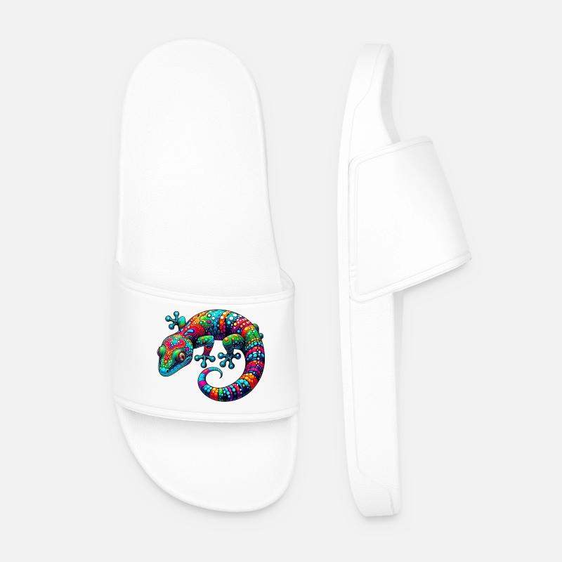 Gecko - Men’s Pool Sliders - white
