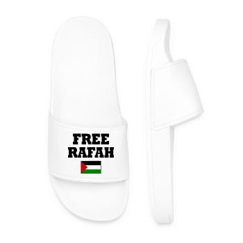 Free rafah - Claquettes Homme - blanc - Devant