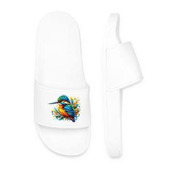 Martin-pêcheur - Claquettes Homme - blanc - Devant
