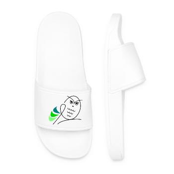 anniversary. Anniversary Decade. humor. funny - Men’s Pool Sliders - white - Front