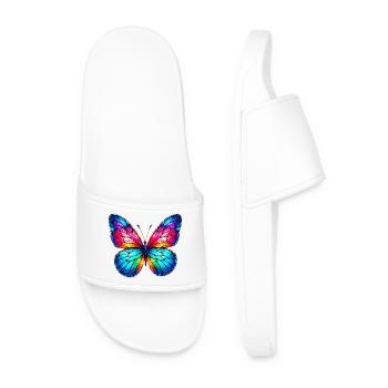 Papillon - Claquettes Homme - blanc - Devant