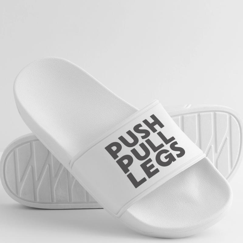 Push Pull Jambes Répéter Entraînementssplit Claquettes Homme