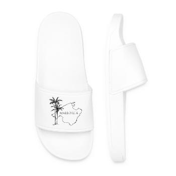 GROW · Mallorca Island - Men’s Pool Sliders - white - Front
