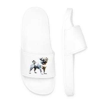 Carlin - Pet Design - Claquettes Homme - blanc - Devant