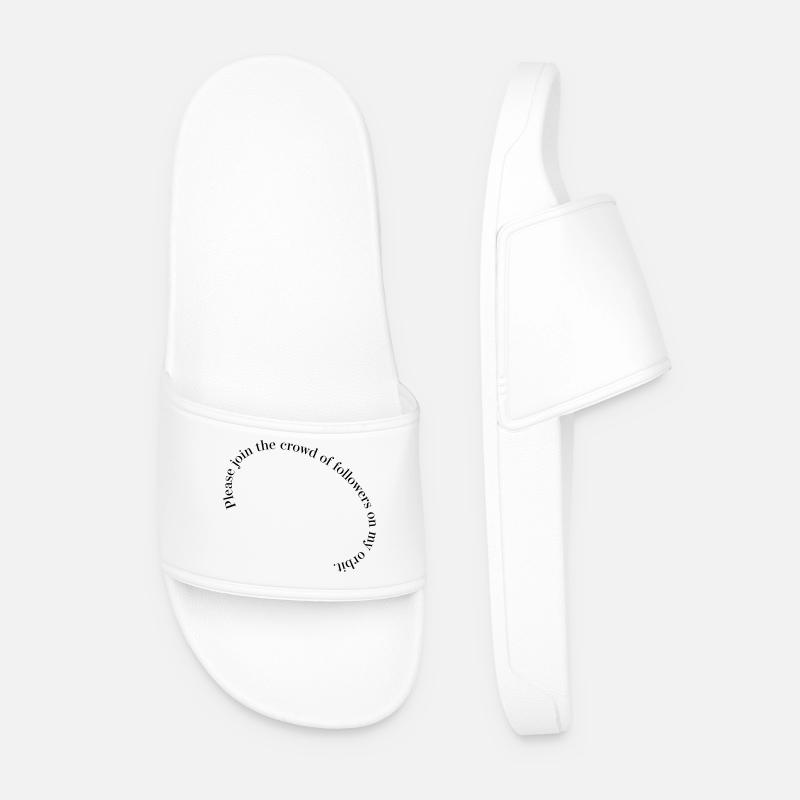 My Orbit - Men’s Pool Sliders - white