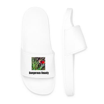 Gevaarlijke Schoonheid in Natuur Japanse Duizend - Men’s Pool Sliders - white - Front