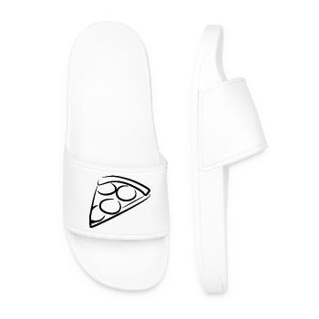 Pizza - Claquettes Homme - blanc - Devant