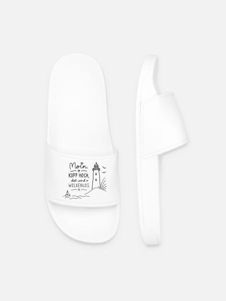 Moin Kopp high cloudless - Men’s Pool Sliders - white