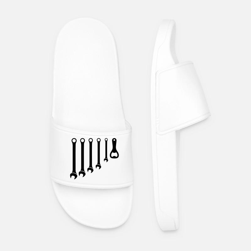 Jeu d’outils et ouvre-bouteille Craftsman - Claquettes Homme - blanc