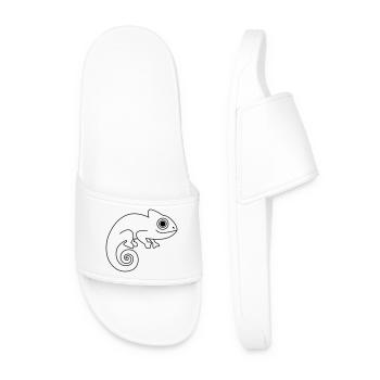 caméléon - Claquettes Homme - blanc - Devant