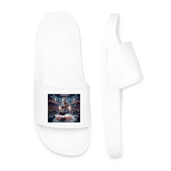 PLP Bunny Ring Duel - Men’s Pool Sliders - white - Front