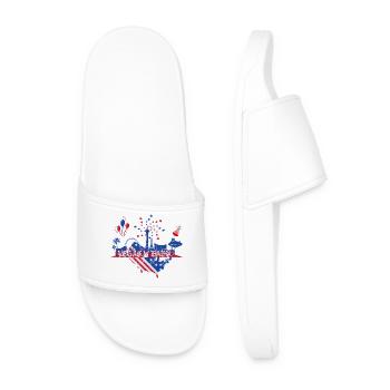 Bébé de Las Vegas - Claquettes Homme - blanc - Devant