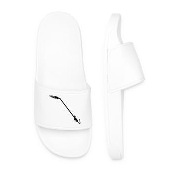 Roofer gas burner - Men’s Pool Sliders - white - Front