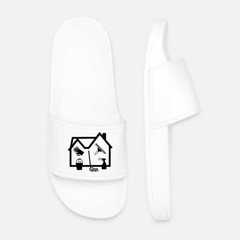 Home Cleaner window cleaner - Men’s Pool Sliders - white