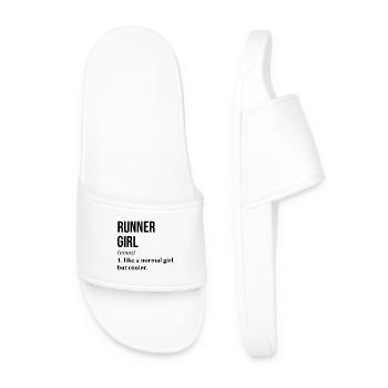 Running - Men’s Pool Sliders - white - Front