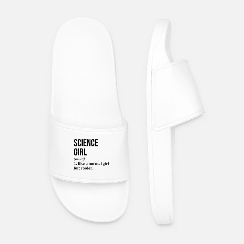 Science - Men’s Pool Sliders - white