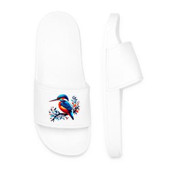 Kingfisher - Men’s Pool Sliders - white - Front