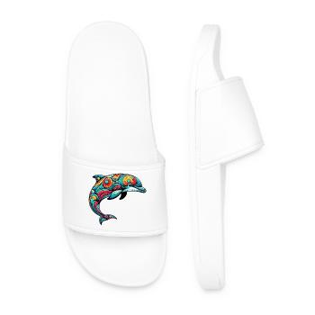 Dauphin - Claquettes Homme - blanc - Devant