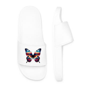 Papillon - Claquettes Homme - blanc - Devant