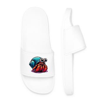 Bernard-l'ermite - Claquettes Homme - blanc - Devant
