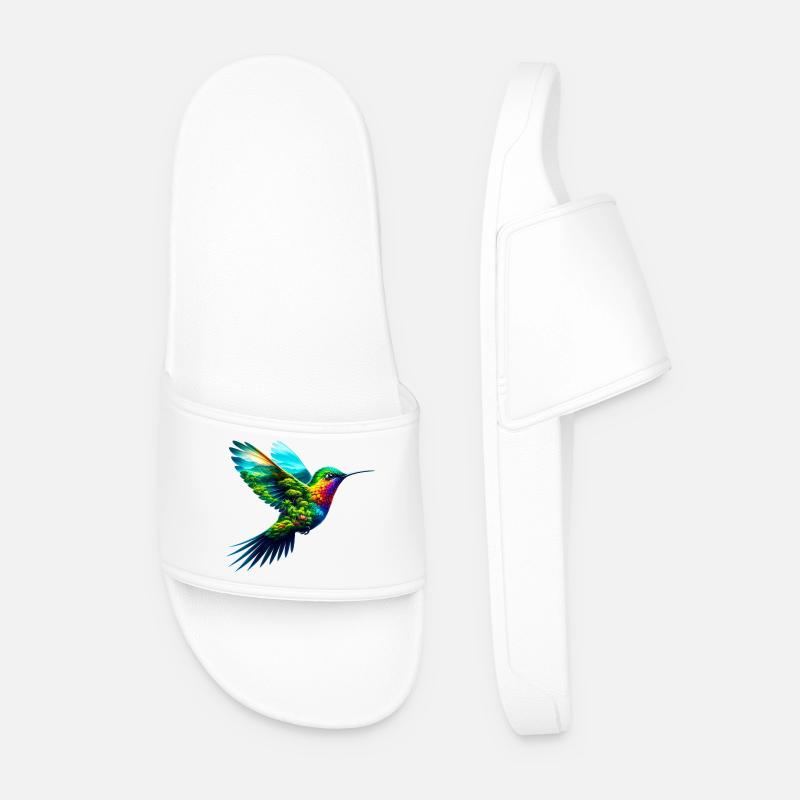 Kolibri - Männer Badelatschen - Weiß