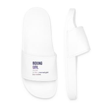 Boxing - Men’s Pool Sliders - white - Front