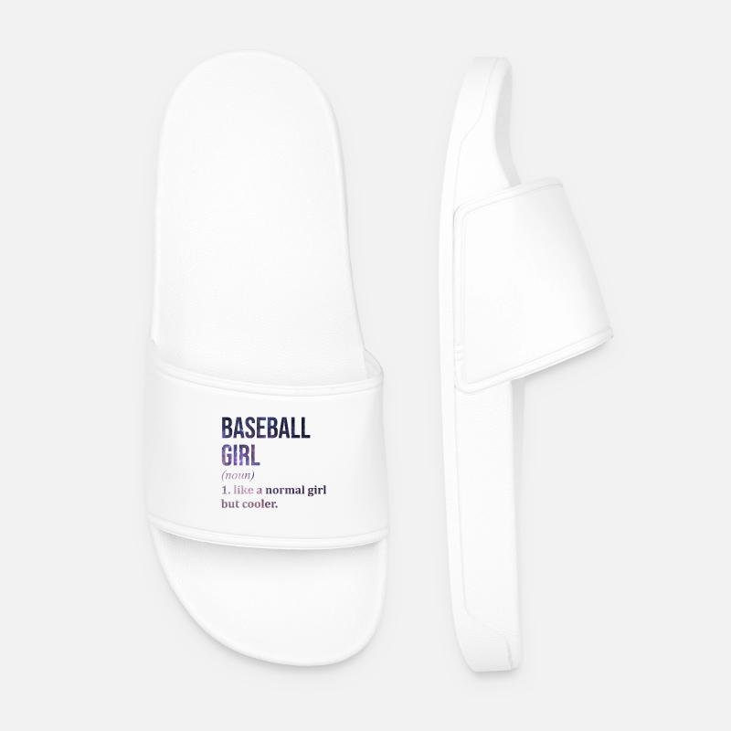 Baseball - Men’s Pool Sliders - white