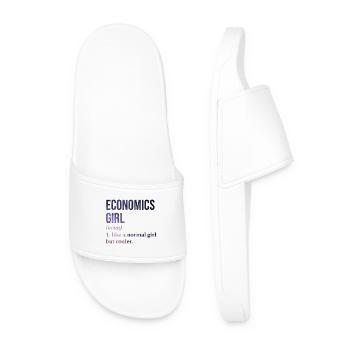 Economics - Men’s Pool Sliders - white - Front
