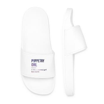 marionnettes - Claquettes Homme - blanc - Devant