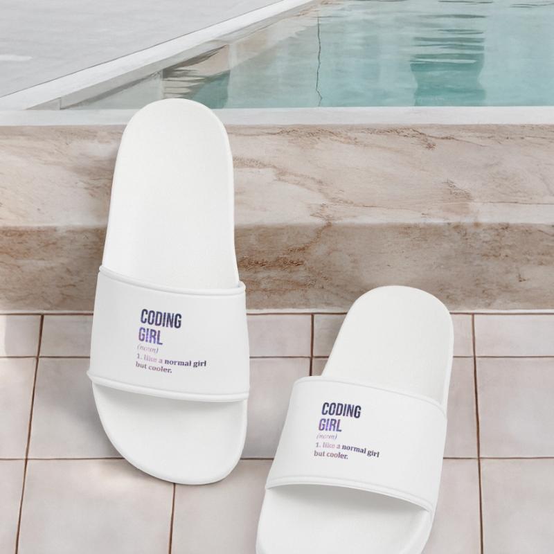 Coding Men’s Pool Sliders