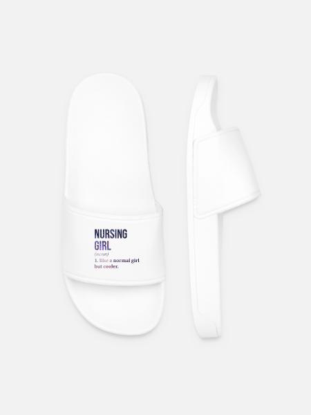 Infirmière Infirmière Infirmière - Claquettes Homme - blanc