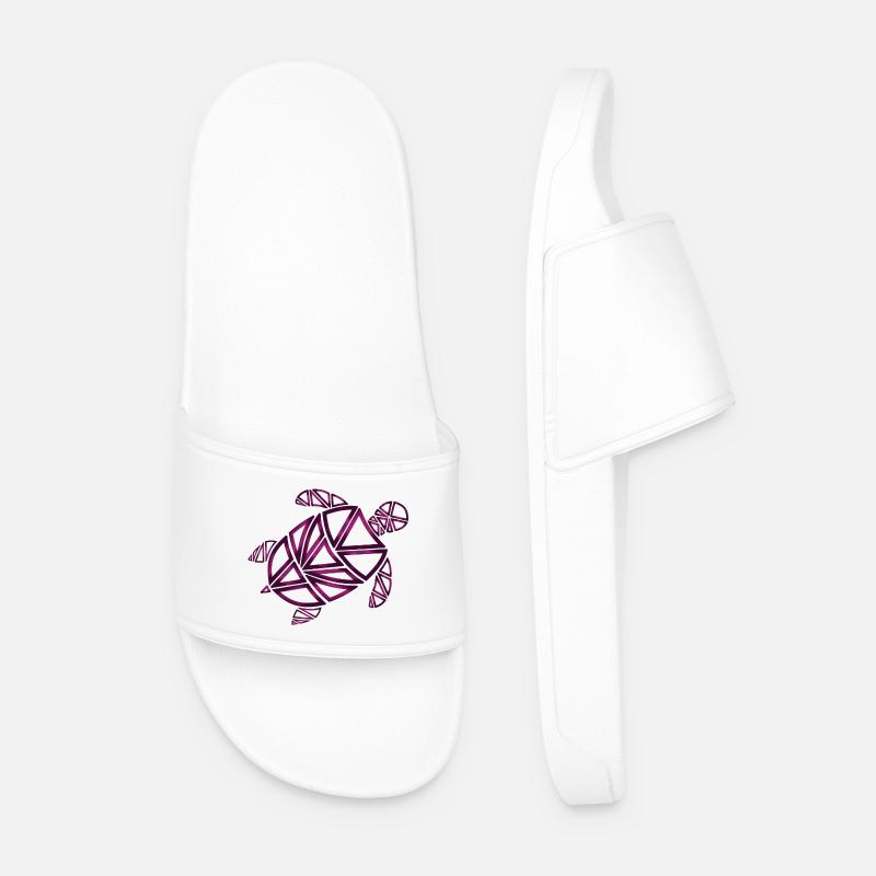 Turtle - Men’s Pool Sliders - white