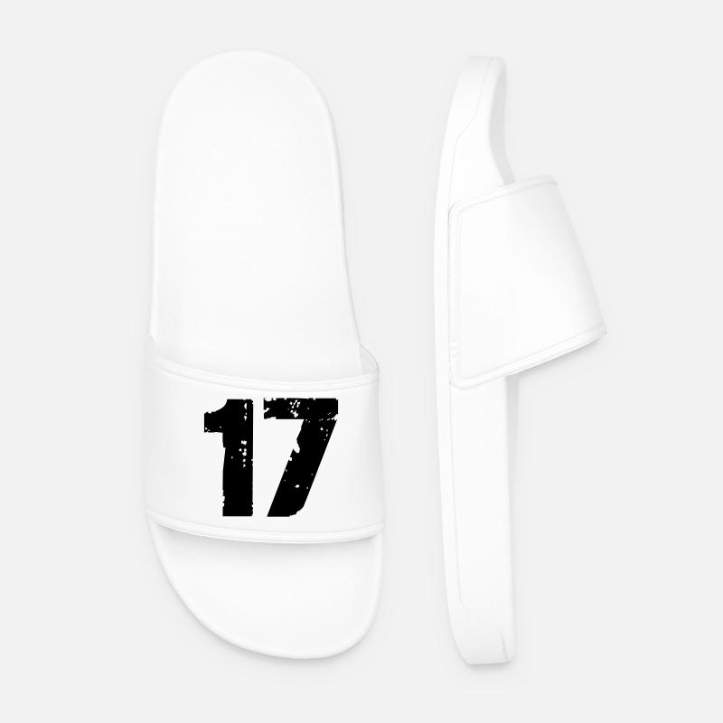 17 - Men’s Pool Sliders - white