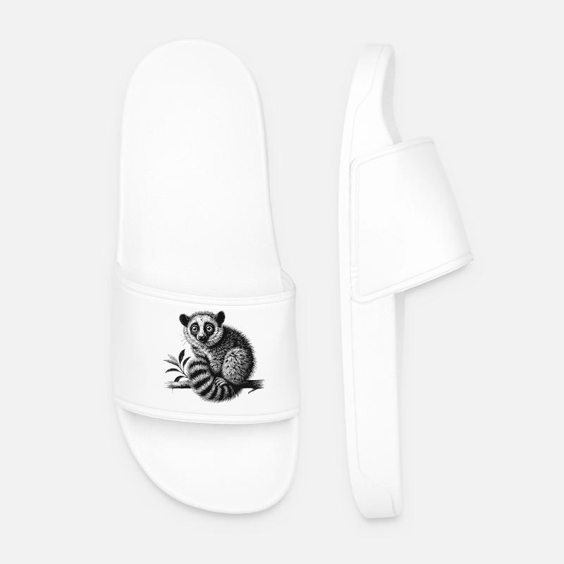Lemurs - Men’s Pool Sliders - white