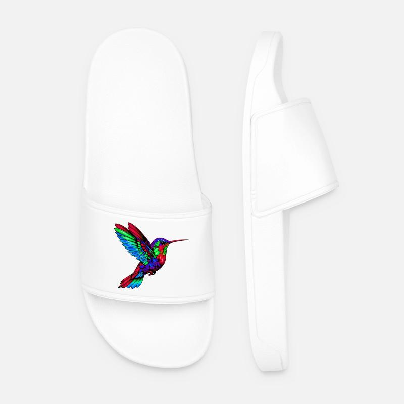 Kolibri - Männer Badelatschen - Weiß