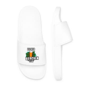 graffiti ,illustration ,delicious beer, club - Men’s Pool Sliders - white - Front