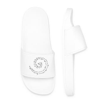 Spirale du cybersigilisme - Claquettes Homme - blanc - Devant