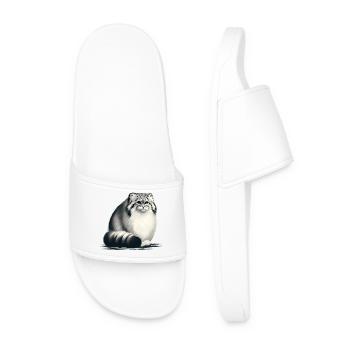 Manul - Claquettes Homme - blanc - Devant