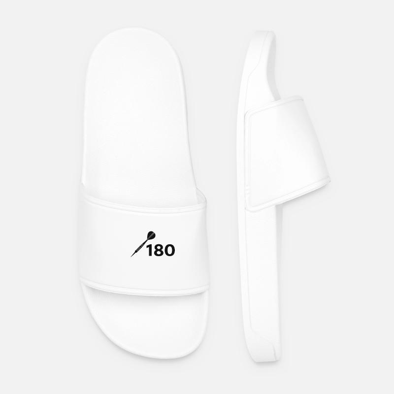 180 dart - Männer Badelatschen - Weiß