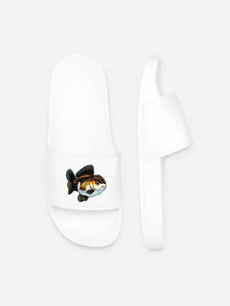 Yuanbao Panda High Quality Goldfish - Men’s Pool Sliders - white