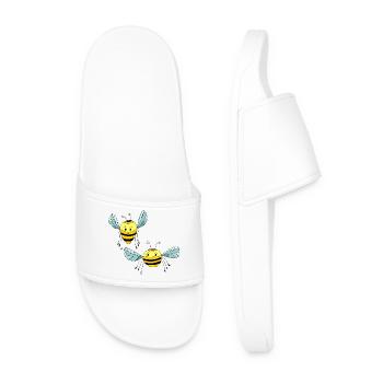 Insects - Men’s Pool Sliders - white - Front