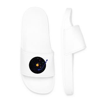 Vinyl - Men’s Pool Sliders - white - Front
