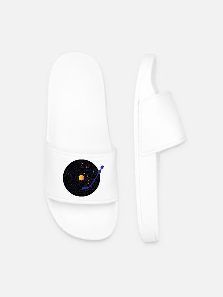 Vinyle - Claquettes Homme - blanc