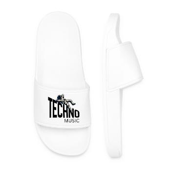 Astronaute en orbite - Claquettes Homme - blanc - Devant