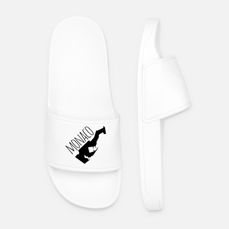 Monaco - Männer Badelatschen - Weiß