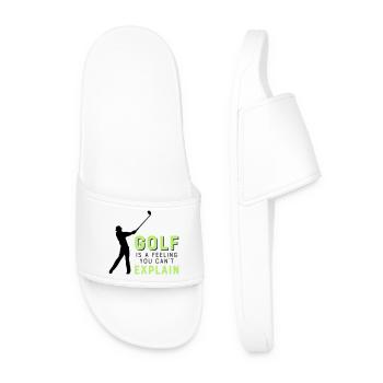 Le golf - Claquettes Homme - blanc - Devant