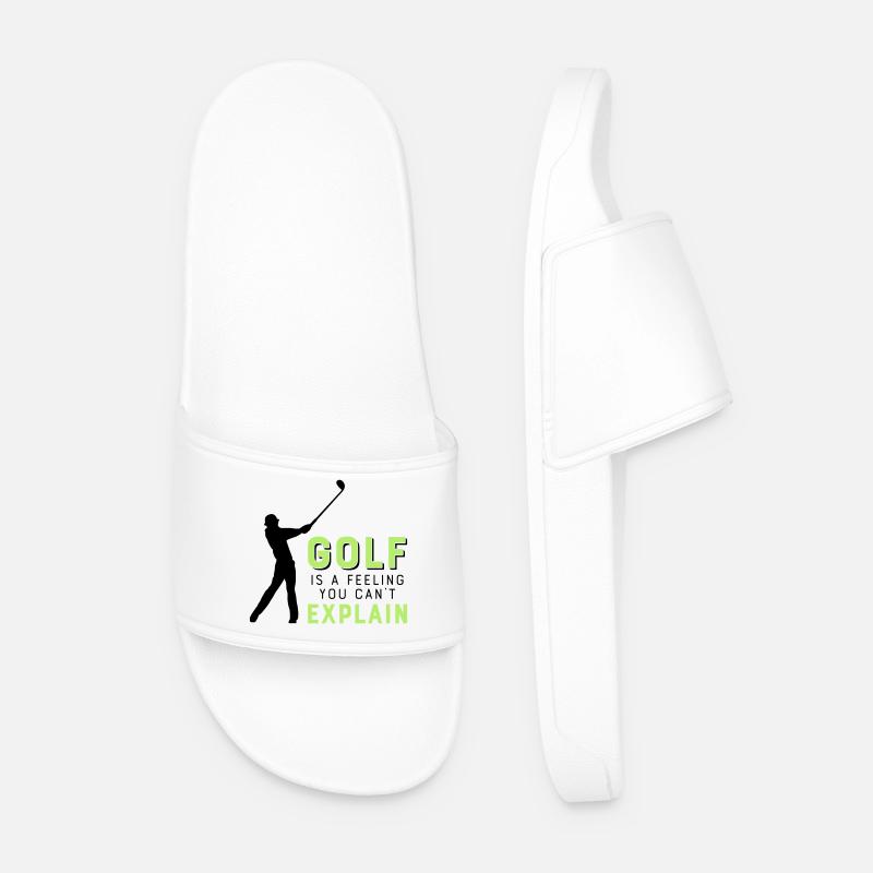 golf - Men’s Pool Sliders - white